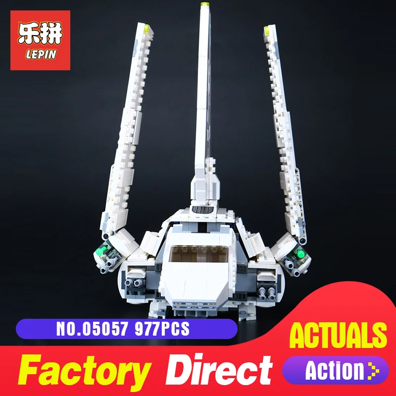 

937Pcs Lepin 05057 Star SelfLocking Shuttle Tydirium LegoINGlys Building Blocks Bricks Assembled for Children Toys 75094 Wars