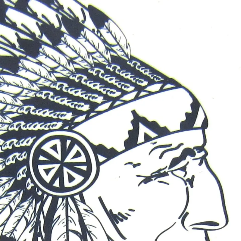 1 قطع الوشم وهمية الوشم الأمريكيين الهندي النساء الرجال الذراع