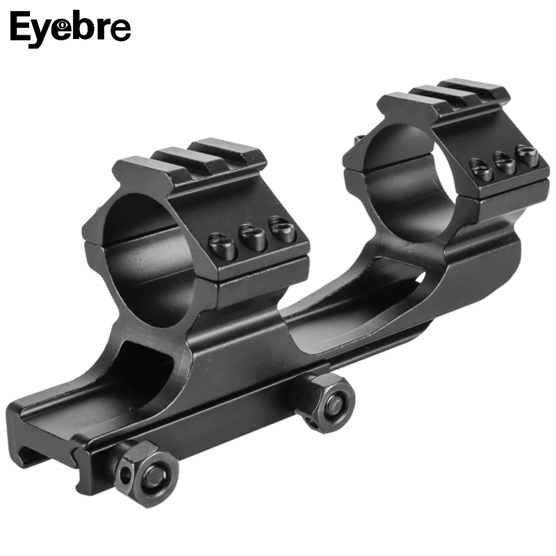 25.4mm/30mm Cantilever Weaver Forward Reach Dual Ring Rifle Scope Mount Hunting 20mm Rail Mount