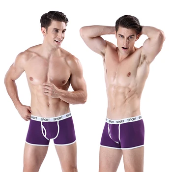 

ChenKe Comfortable Panties Hot Sale Men Male Underwear Men's Boxer Underwear Sexy Striped Cotton Man Underwear Fringe Underpants