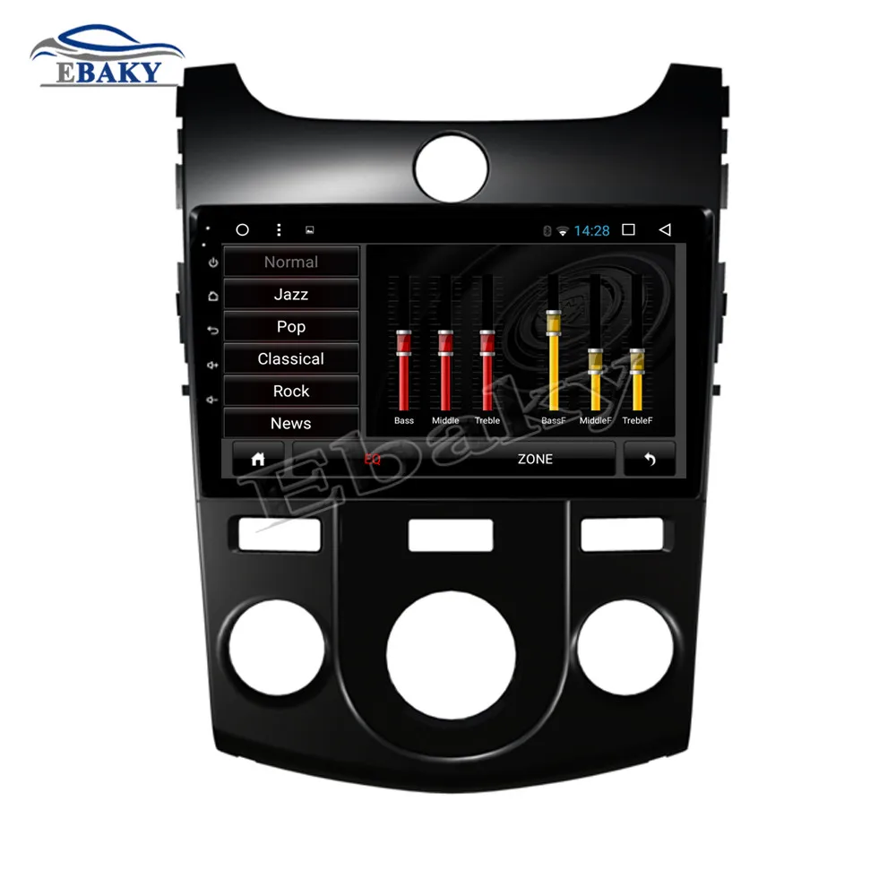 Sale NaviTopia 9inch 1GB/2GB RAM Quad Core/Octa Core Android 7.1/8.1 Car DVD Radio for KIA Forte/Cerato 2009- with GPS 19