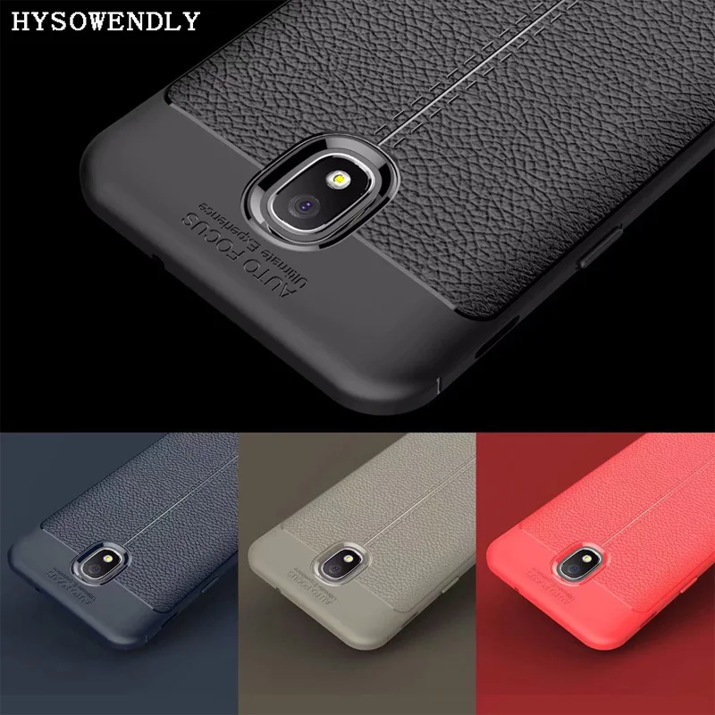 HYSOWENDLY Мягкие силиконовые PU кожаный чехол для samsung Galaxy J3 J4 J6 J7 2018 ЕС Версия случаи