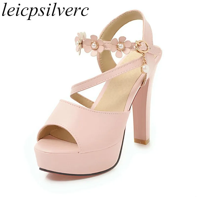 beach platform heels