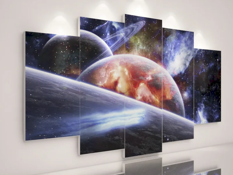 painting 1 Картина на холсте Фэнтези мотивационный плакат абстрактное искусство Laminas Decorativas Pared Cuadros живопись по номерам плакат HD DIY - Цвет: painting 1