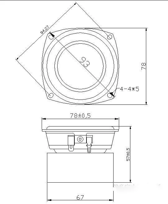 2PCS Audio Labs 3'' HiFi Full Range frequency speaker tweeter HiFi audio monitor home theater raw Speaker driver set 3 inch
