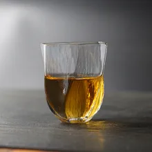 Одна чашка чайного стекла ручной работы чай Арома чашка японский термостойкий мастер кунг-фу чайная чашка Водка Виски
