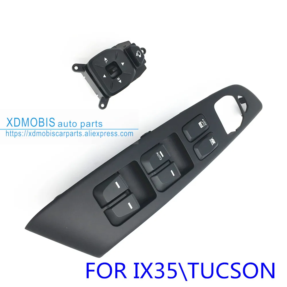 

Main lift switch High with lift switch mirror rearview mirror adjustment switch FOR hyundai IX35 TUCSON 2009-2019 93570 2S910