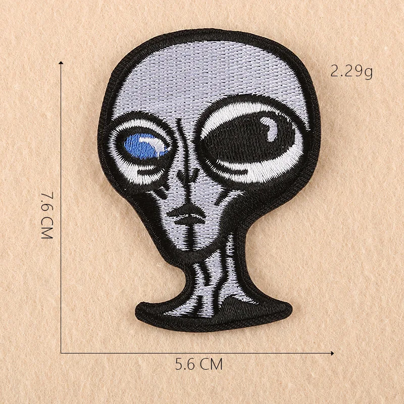 Патчи для вышивания одежды с железными наклейками Alien Things наклейки сделай сам
