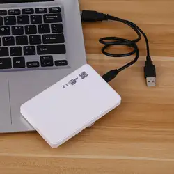 5 шт. USB 2,0 HDD жесткий диск 2,5 дюймов SATA коробка внешний корпус мобильного диска коробка чехлы для ноутбука жесткий drivec жесткий диск