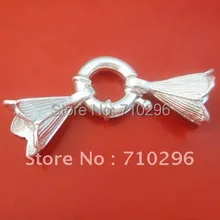 5 шт./лот серебро 925 пробы пружинный замок большое звено 3,5x15 мм подходит DIY 925 серебряные ювелирные изделия