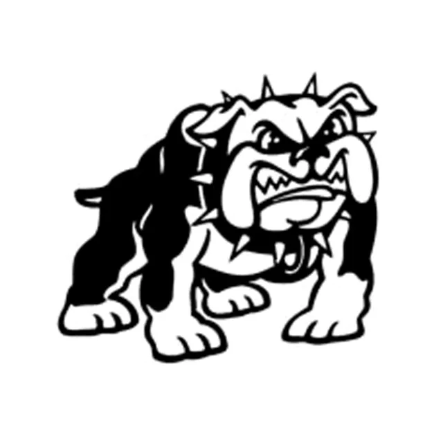 17 6cm 16 1cm Wicked Dog Cartoon Animal Car Accessories Car