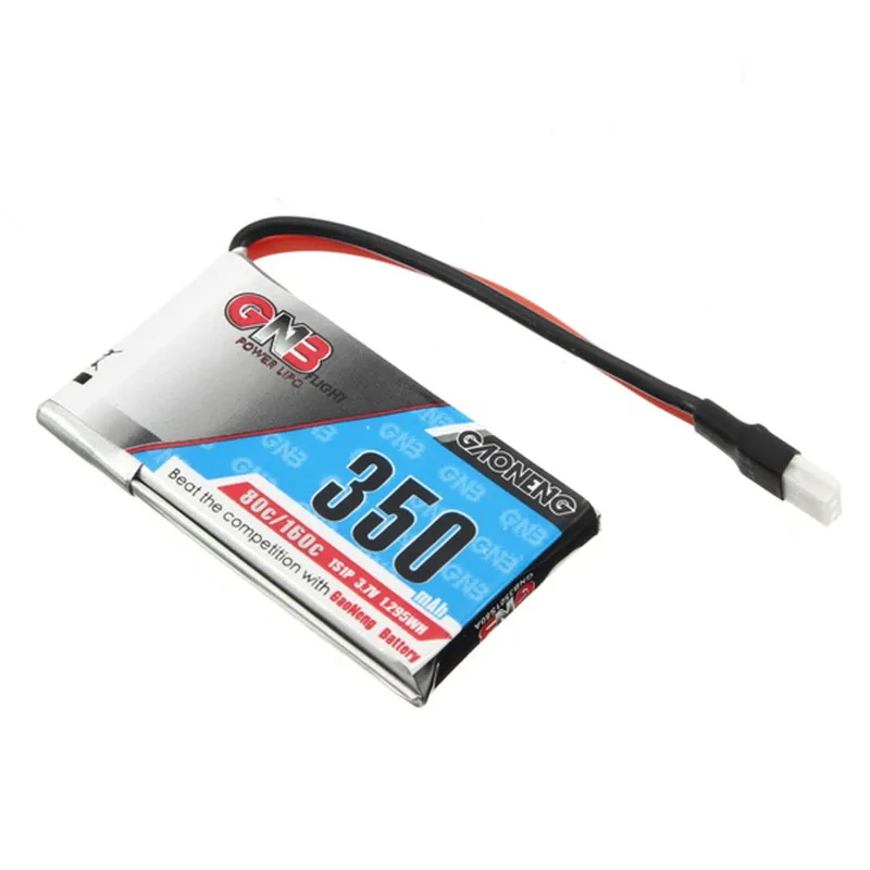 Горячая Распродажа перезаряжаемый аккумулятор Gaoneng GNB 3 7 V 350mAh 1S 80/160C Lipo белая