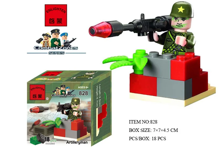Enlighten Models Building toy Compatible with Lego E807-828 Soldiers toy Blocks Toys Hobbies For Boys Girls Model Building Kits Enlighten Models Building toy Compatible with Lego E807-828 Soldiers toy Blocks Toys Hobbies For Boys Girls Model Building Kits