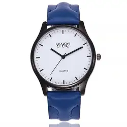 Простые часы мужские женские модные водонепроницаемые часы Relogio Masculino элегантные мужские s кварцевые часы кожа ремешок мужские s часы