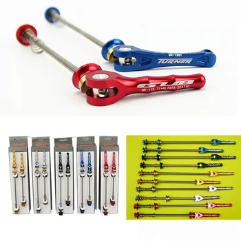 

Ultralight Titanium Quick Release Hub + Mtb Road Bike Cycling Lever Skewers Bicycle Accessories 53g GUB QR-115T