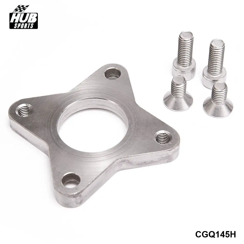 Hubsports - 90 Degree 38mm Turbo Wastegate Rotation Flange Adapter Steel 3/8" Thichness HU-CGQ145H