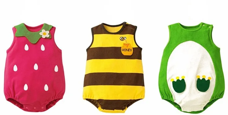 

New Arrive Baby Short Sleeve Rompers Newborn Cartoon Romper Infant Clothing Set Cute Jumpsuits Child Cotton Clothes