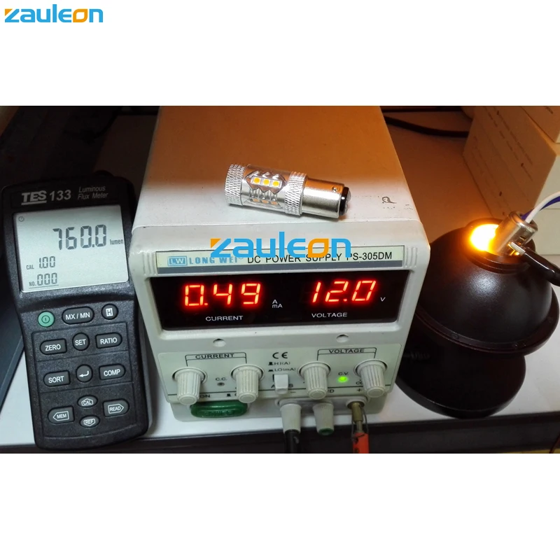 Zauleon 2 шт. 1056 BAU15S PY21W желтый 80 Вт высокой мощности Мощность светодиодный автомобильный сигнал поворота, сигнализирующий Фонарь Авто Замена света