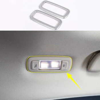 

2x Chrome Rear Reading Light Lamp Frame Cover Trim For BMW 7 Series G11 G12 2016-2018