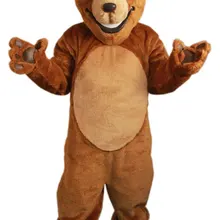 Улыбается плюшевый мишка Маскоты с мини-вентилятор и шлем Мишка Маскоты te Маскоты наряд костюм нарядное платье EMS sw500