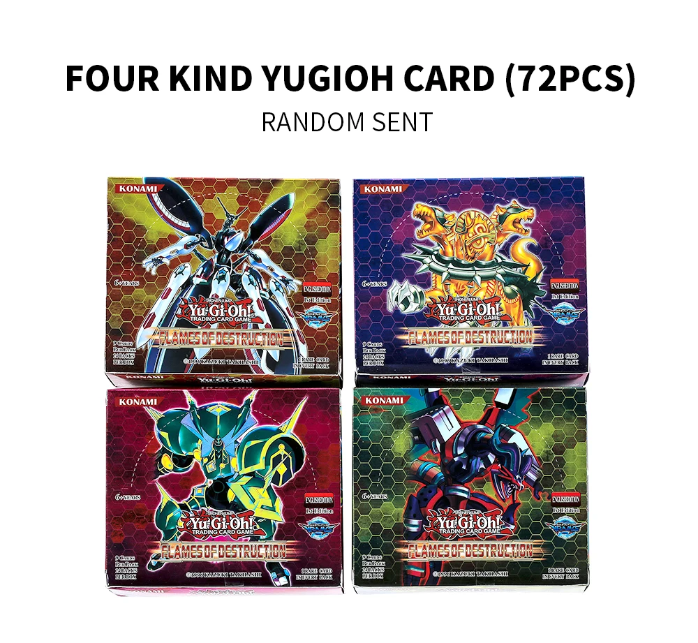 72 قطعة/المجموعة Yugioh بطاقات الظل الخيالات ابحث عن الشبح الأسطوري النسخة الإنجليزية الترفيه بطاقة الألعاب طفل يو غي أوه اللعب