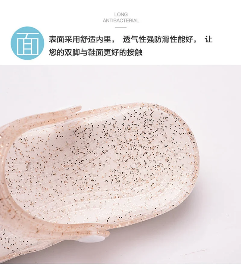 New Thick Sole Cute Nurse Doctor Medical Shoes Non-slip Ladies Hole Slipper Hospital Laboratory Beauty Salon Work Slipper Summer