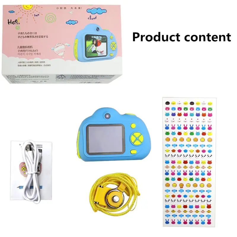 Premium New Girls Shockproof Toddler Camera & Camcorder with Soft Silicone Shell Outdoor Play Kids Camera Toys Gifts