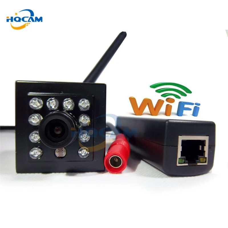 

HQCAM 720P WIFI POE Mini IR Camera Indoor 940nm Ir Led Wireless WIFI Ip Camera Smallest Night Vision 1.0 Megapixe network camera