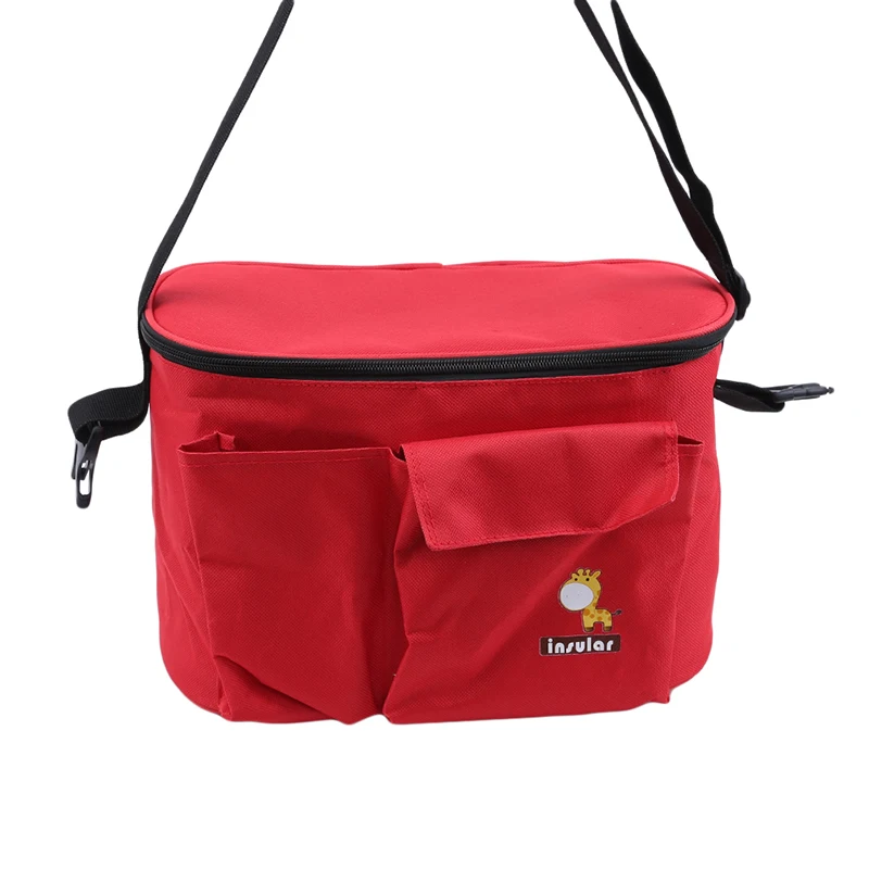 

Multifunction Solid Polyester Waterproof Insulation Baby Diaper Bags For Strollers Changing Bags Mom Stroller Bags