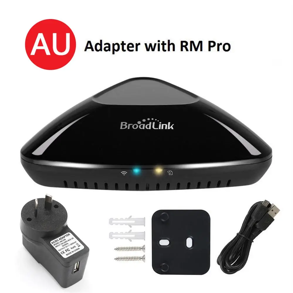 Broadlink контроллер автоматизации умного дома RM Pro работает для Alexa Google Home RF 433 МГц беспроводной Wi-Fi+ IR+ RF+ 4G приложение