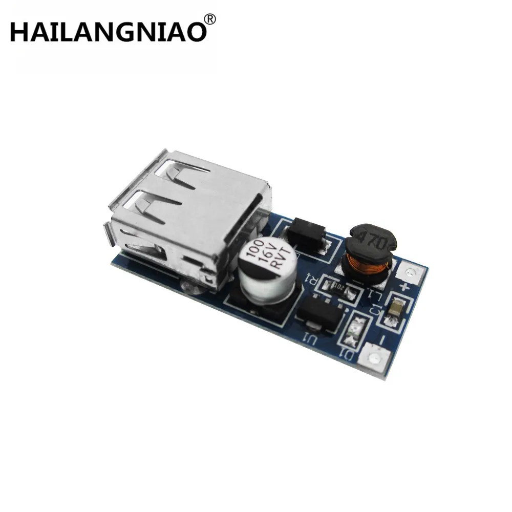 

DC-DC USB Output charger step up Power Boost Module 0.9V ~ 5V to 5V 600MA USB Mobile Power Boost Board blue