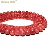 Wholesale AAA+ 100% Natural Rhodochrosite Round Stone Beads For Jewelry Making DIY Bracelet Necklace 4/6/8/10/12 mm Strand 15'' ► Photo 1/6