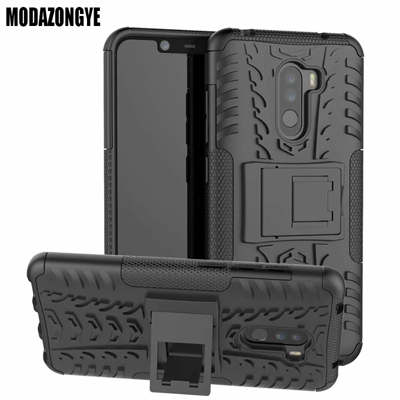 Xiaomi Pocophone F1 Case Cover 6.18 inch Hybrid Silicone + TPU Back Cover Phone Case Xiaomi Pocophone F1 Global Version F 1 Case