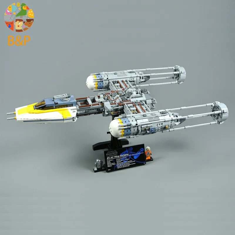 

05143 Star wars 2203Pcs The Y-wing Wars Starfighter Building Block Brick Toys For Children Birthday Gift compatible 75181
