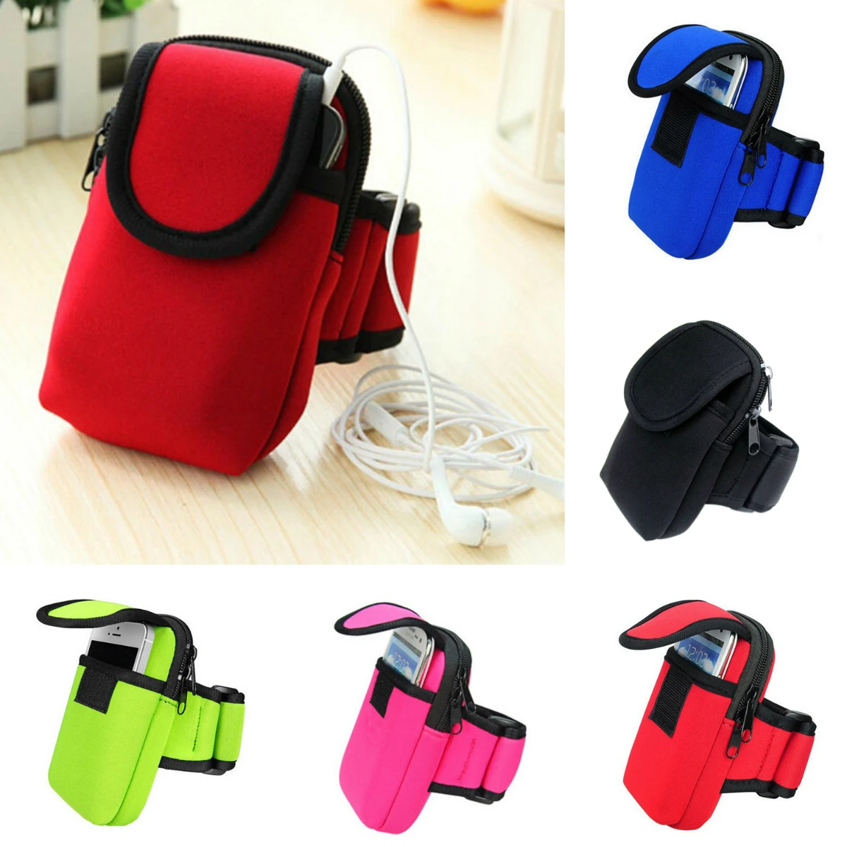 Universal Nylon Travel Riding Armband Case for M3s/Mini/M3/Note/Max 3 for phone