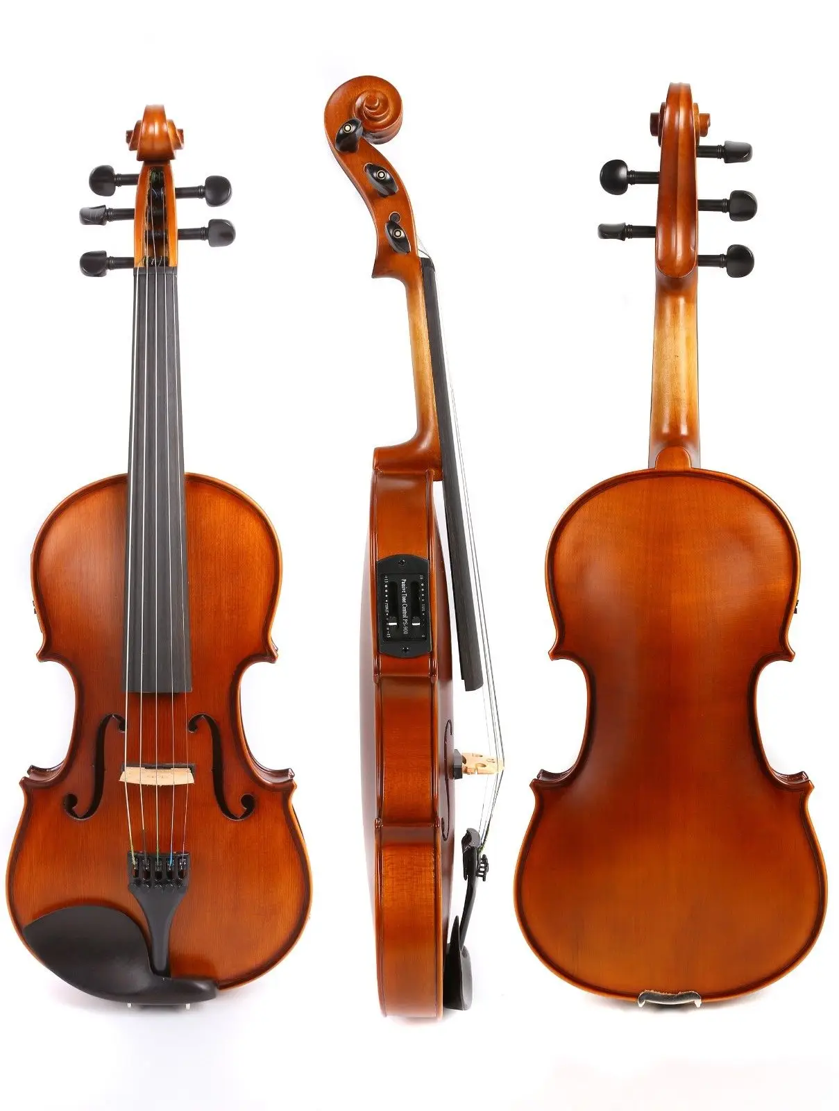 

Advance Electric Acoustic Violin 5 String 4/4 Maple Spruce Professional Sound