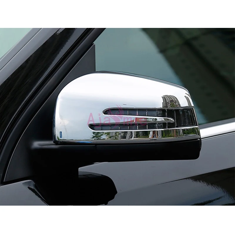 Для Mercedes Benz AMG W166 C292 X166 GLE Wagon Coupe GL GLS класс зеркальная Накладка заднего вида хромированные аксессуары для стайлинга автомобилей