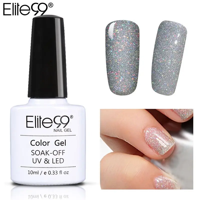 

Elite99 Colorful Bling Neon Colors Gel Nail Polish 10ml Soak-off UV/LED Nail Gel Varnishes Lacquer