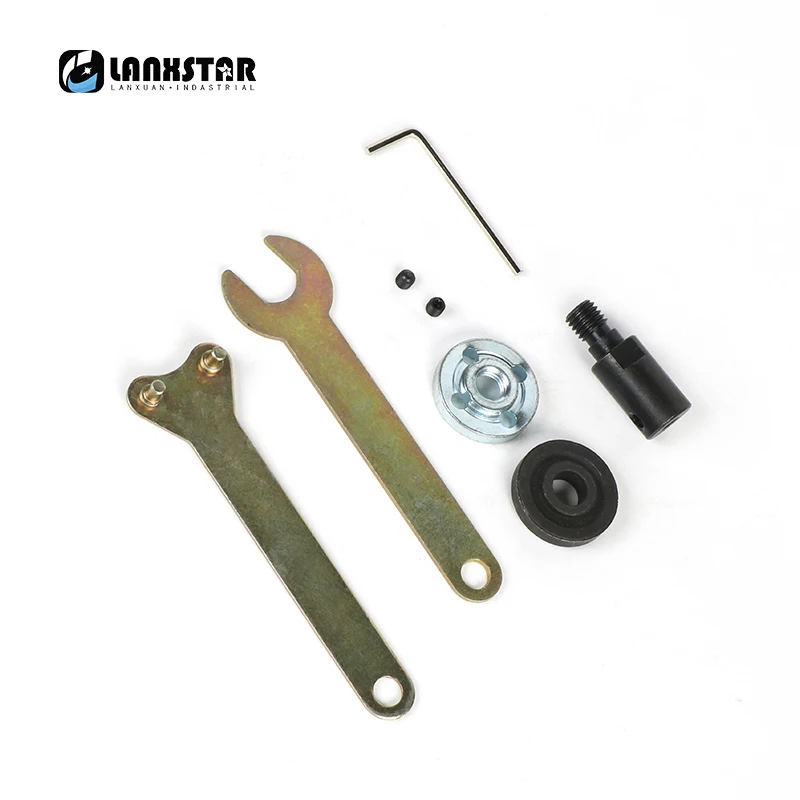 

Lanxstar 10MM16MM 20MM Commonly Used Drill Spindle Adapter Grinding Polishing Shaft Motor Bench Grinder Blade Adapter Rod Sleeve