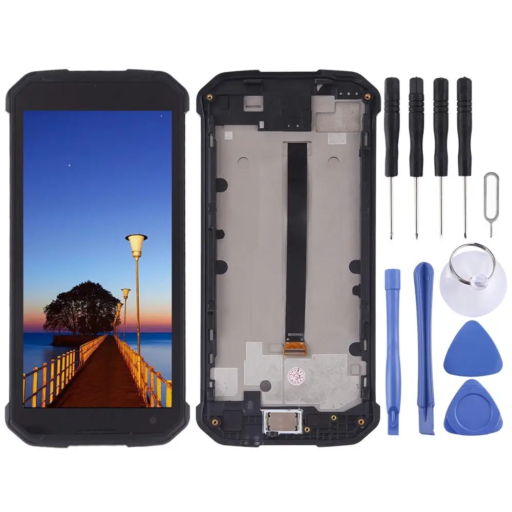

Blackview BV9500 Pro Cell Phone LCD Touch Screen Digitizer Assembly Part LCD Display BV9500 Pro Replacement Part with Tool