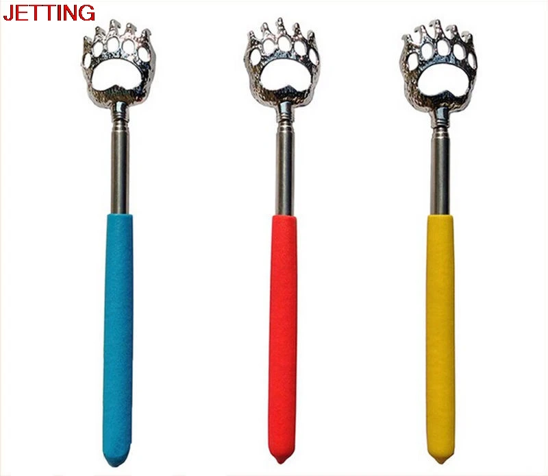 Lowered Massager Extendable Telescopic Back-Scratcher Stainless-Steel Claw Bear Ultimate Convenient aJj3MWM1