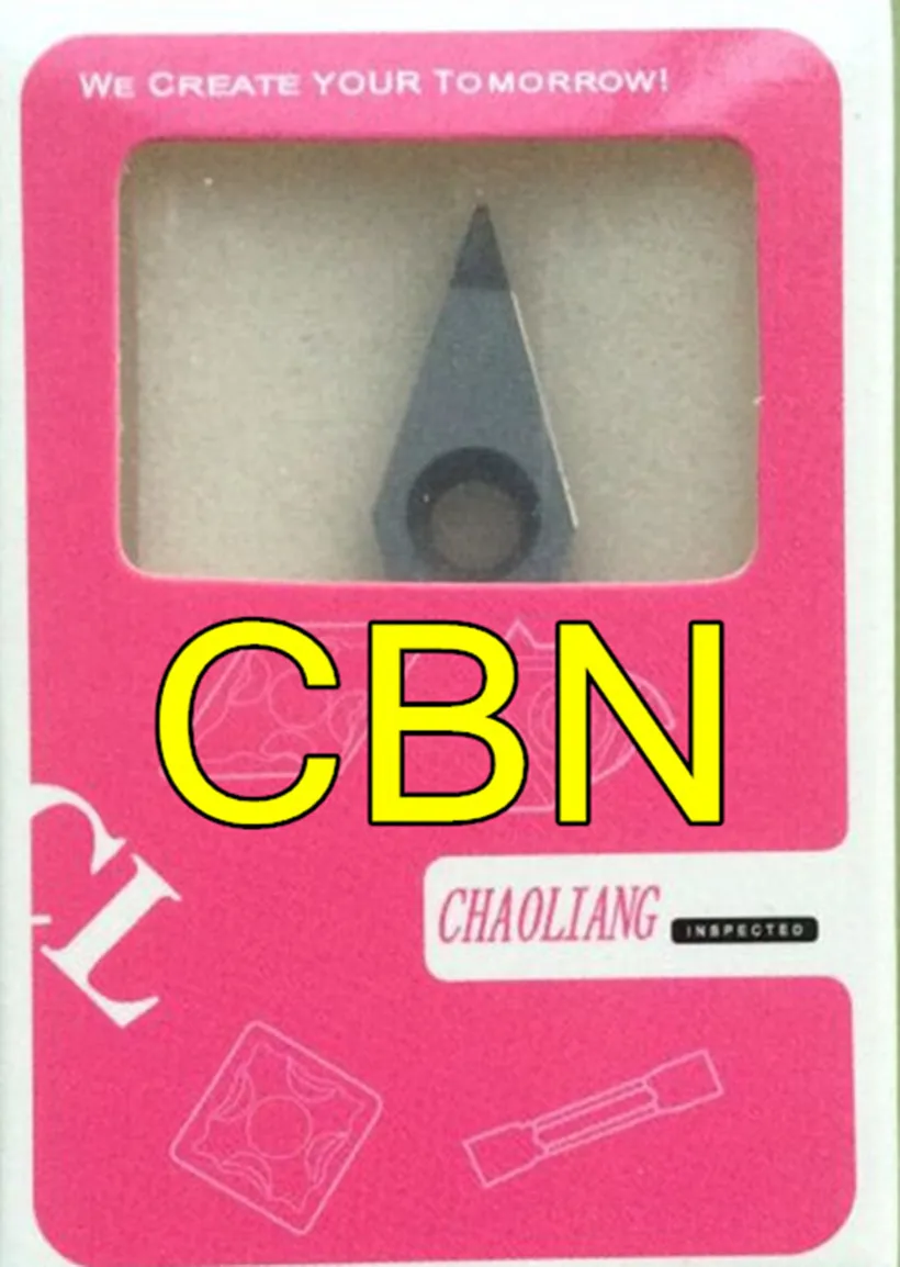 

VCMT110302/04/08 VCMT160402/04/08 2pcs CBN Cubic boron nitride blade High hardness carbide insert Processing hard steel