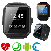 Sport Smart Armbanduhr Wasserdicht W08 Schwimmen GSM Sim-karte Smartwatch Intelligente Uhr Inteligente Pulso Für iOS Android Männer