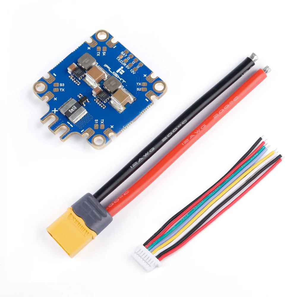 Iflight 36x36 мм sucex Pdb 2-8 s 330a 5-36 v Esc распределительная плата питания с двойным Bec для радиоуправляемого дрона Квадрокоптер, Мультикоптер FPV