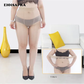 

[EIOISAPRA]Big Size Women Tights Sexy Ultra-thin Superelasticity Fat Big Size Stockings Pantyhose Women Anti-hook Wire 100kg