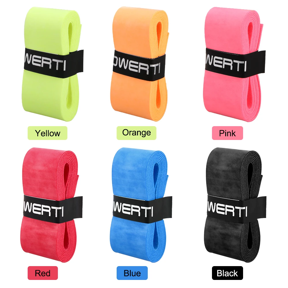 

Mixed Color 6Pcs Anti-slip Tennis Racket Overgrips Absorbed Wraps Sweatband Breathable Badminton Racquet Over Grip Sweat Tape