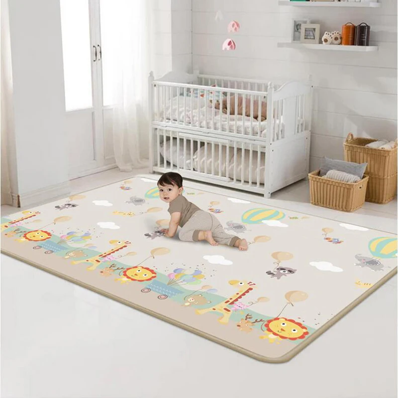 Meilleur 180*200cm bébé ramper tapis de jeu amusant Protection de l environnement tapis enfant éducatif inodore couverture de jeu pour les enfants activité