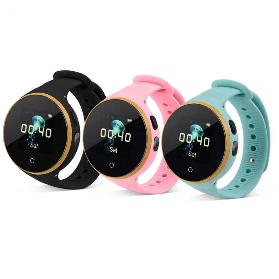 GPS WiFi Kids Smart Watch Phone Baby Watch Touch Screen S668A Smart Wristwatch for Old Man Child SOS Pedometer Support SIM Card