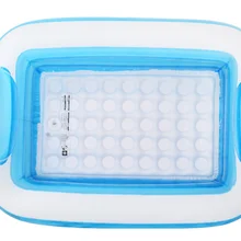 Бытовой надувной бассейн утолщенный приподнятый детский бассейн для взрослых Ванна складной бассейн Детская ванна