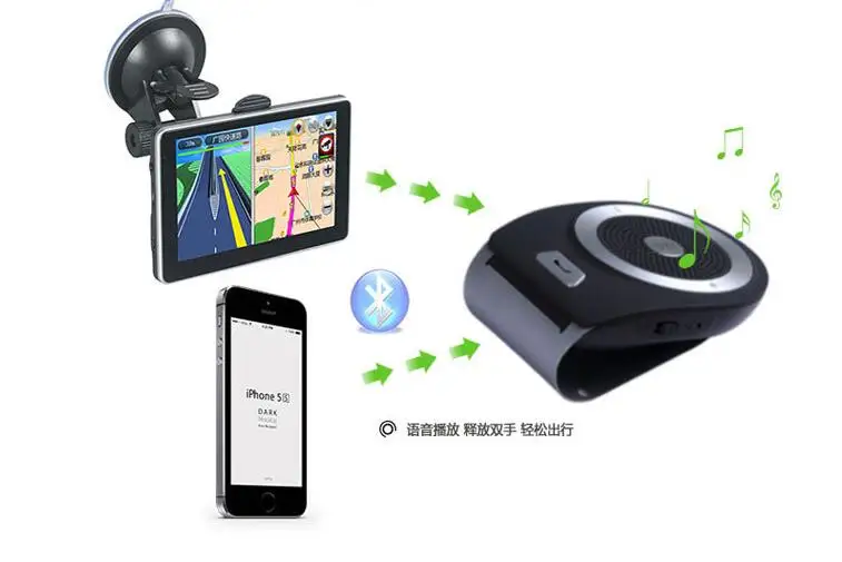 2 комплекта беспроводной Hands Free портативный приемник Bluetooth немецкий испанский английский Солнцезащитный козырек автомобильный музыкальный MP3 плеер Bluetooth автомобильный комплект